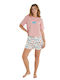 Set Pijamale pentru Femei Pink