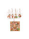 Hängendes Ornament Goblin Hölzern Mehrfarbig Set 12Stück