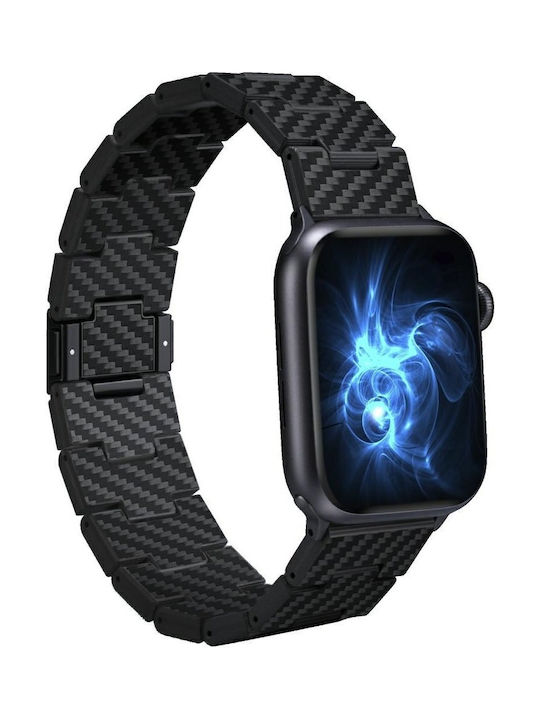 Pitaka Carbon Fiber Retro Λουράκι Μαύρο (Apple Watch 42/44/45/49mm) Pitaka Carbon Fiber Retro Λουράκι Μαύρο (Apple Watch 42/44/45/49mm)