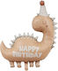 Balloon Foil Jumbo Brown 80cm