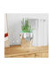 Vidaxl Mosaic Geometric Mirror 3 Pieces Silver 100 x 4 cm Glass