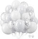 Set 10 Luftballons Latex Weiße 30cm