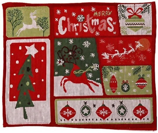 Weihnachtliches Tischgeschirr mit Rentier