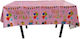 Tablecloth Flippy Foil Happy Birthday Balloon Print 137 X 183 Cm Pink