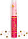 Confetti Cannon Flippy 40 cm Star-Shaped Foil Paper Design Pet Packaging Pink