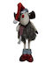 Weihnachtsfigur Rentier Kastanie