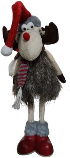 Weihnachtsfigur Rentier Kastanie