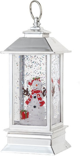 The translated Liquid template in German language: Weihnachtskerzen & Kerzenständer Laterne Weiß Batterie 13x5.3cm.