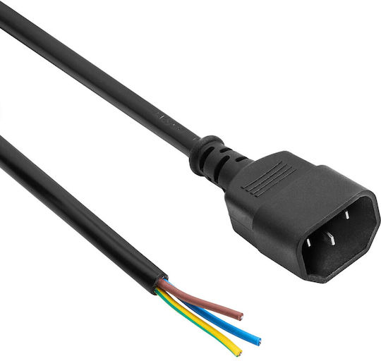 Akyga IEC C14 - IEC C14 Cable 3m Black (AK-OT-10C)