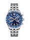 Cluse Aravis Men's Watch Battery with Silver Metal Bracelet