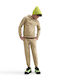 Kids Tracksuit Set With Top Beige 2 Pieces