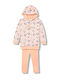 Kids' Set with Leggings Winter 2pcs Orange