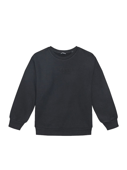 Guess Παιδικό Φούτερ Jet Black Ls Active Top