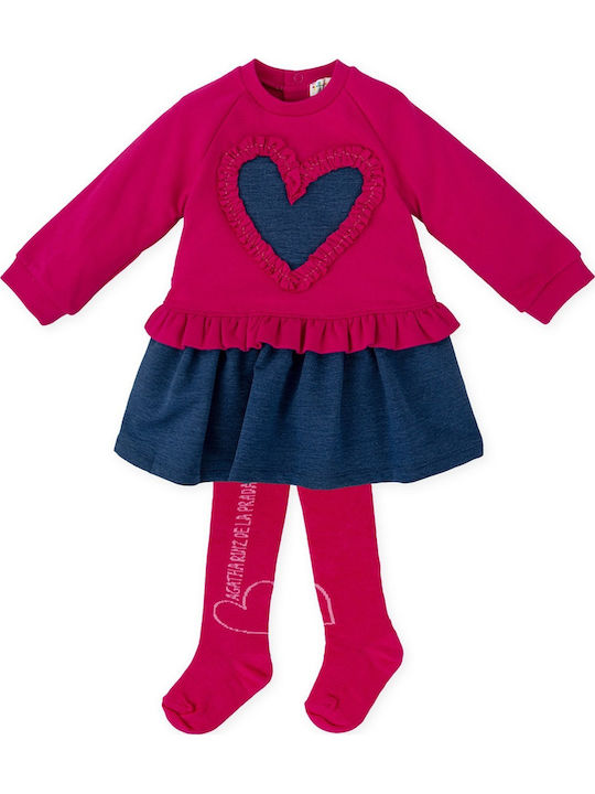 Agatha Ruiz De La Prada Παιδικό Φόρεμα Μακρυμάν...