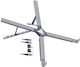 Welx WL5 Lightstand Hub 5 Porturi USB 2.0 cu Conectare USB-A Argintiu
