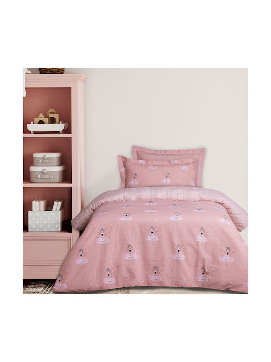Das Home Kids Duvet Cover Single Pink Set