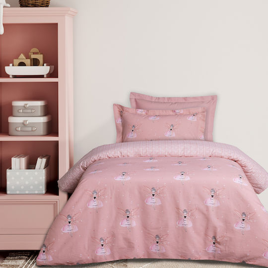 Das Home Kids Duvet Cover Single Pink Set