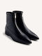 Ghete De Piele Dama Negre