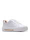 Hollyhock Damen Anatomisch Chunky Sneakers Weiß