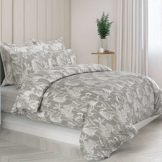 Espree Sheet Sets King Size 280x270cm. Grey 4pcs