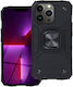 Nitro Back Cover Σιλικόνης / Πλαστικό Μαύρο (iPhone 17 Pro)