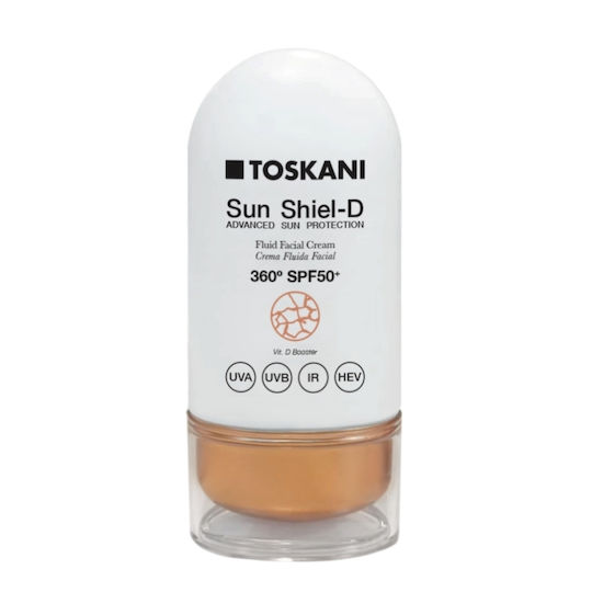 Toskani Sun Shiel-D Αντηλιακή Κρέμα Προσώπου SPF50+