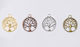 Metallic Tree of Life 20mm 0517799 Gold 100 Pieces