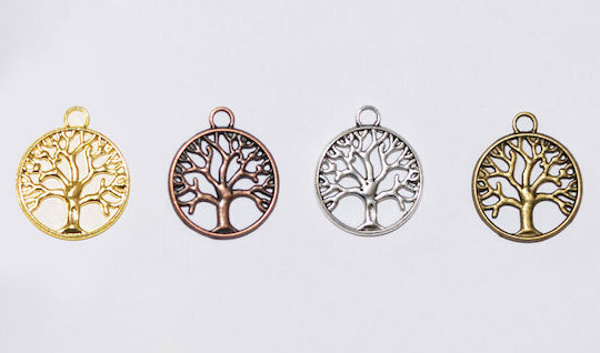 Metallic Tree of Life 20mm 0517799 Gold 100 Pieces