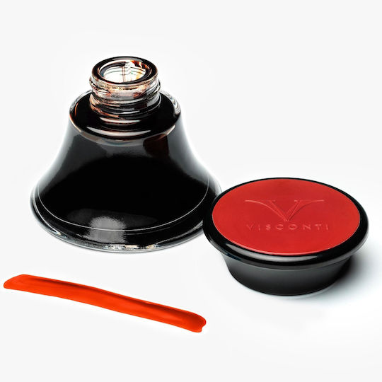 Visconti Ανταλλακτικό Μελάνι για Πένα Κόκκινο 50ml