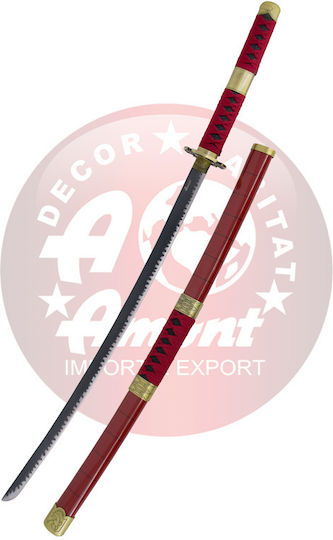 Amont One Piece Roronoa Zoro Katana Sandai Kitetsu Replica Length 103cm