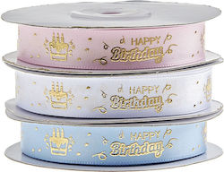 Happy Birthday Band Monochrom Rosa 20meters mit...