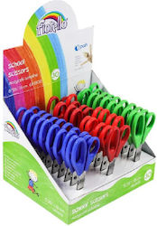 Fiorello Kinder Schere Bleistiftspitzer & Runde Spitzen Verschiedene Farben