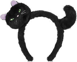 Schwarzes Stirnband Katze Schwarzes Stirnband Katze