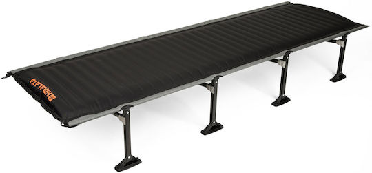 Himalaya Folding Guest Bed Campaign Single Black 190x65x30cm
