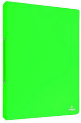 Fluo Κλασέρ Pp 2 Κρίκους 17x25 2εκ Λαχανί Fluo Κλασέρ Pp 2 Κρίκους 17x25 2εκ Λαχανί