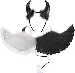 Costume Carnival Wings Black for Halloween 1pcs Costume Carnival Wings Black for Halloween 1pcs