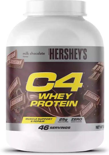 Cellucor C4 Whey Protein Πρωτεΐνη Ορού Γάλακτος Χωρίς Γλουτένη με Γεύση Milk Chocolate 1.587kg