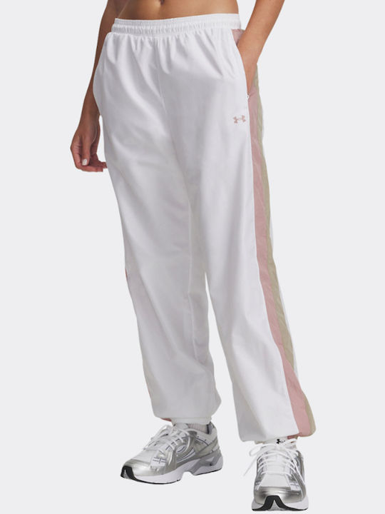 Under Armour Pantaloni de Trening White