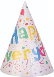 Set 6 Pălării De Petrecere Happy Everyday Flippy 20x14 Cm Multicolor