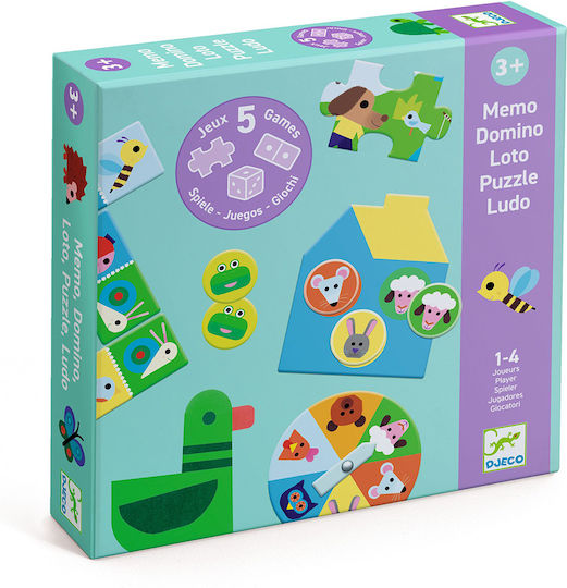 Brettspiel Φάρμα für 1-4 Spieler 3+ Jahre Djeco