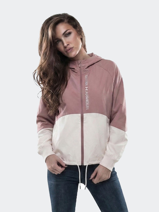 Under Armour Κοντό Γυναικείο Μπουφάν για Χειμών...