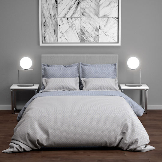 Charalambidis Textiles Παπλωματοθήκη Μονή 160x240 Όνειρα Μπλε