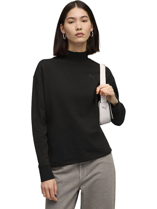 PUMA Women's Sweatshirt Black