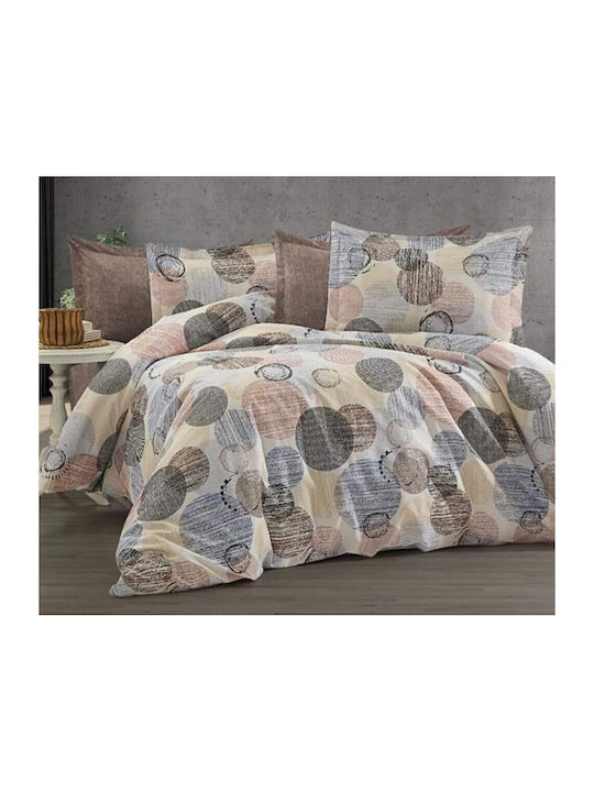 MayHome Duvet Cover Set King Size with 2 Pillowcases 260x240 Geometric