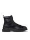 Brutus Leather Black Men's Boots