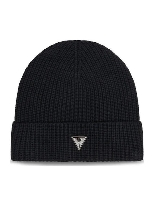 Beanie Unisex Beanie Knitted in Black color