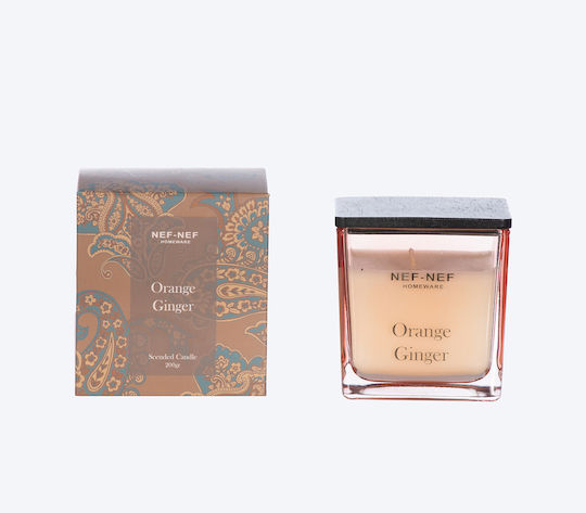 Αρωματικο Κερι Orange Ginger 25 200gr Nef-nef Home Wear Bordo Αρωματικο Κερι Orange Ginger 25 200gr Nef-nef Home Wear Bordo