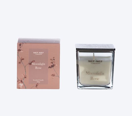 Nef-Nef Homeware Αρωματικό Κερί σε Βάζο με Άρωμα Moonlight Rose 200gr