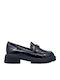 Patent Leather Moccasins Black