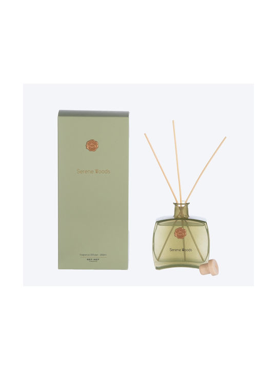 Home Fragrance Sticks Serene Wood 200ml Nef-nef Home Wear Green